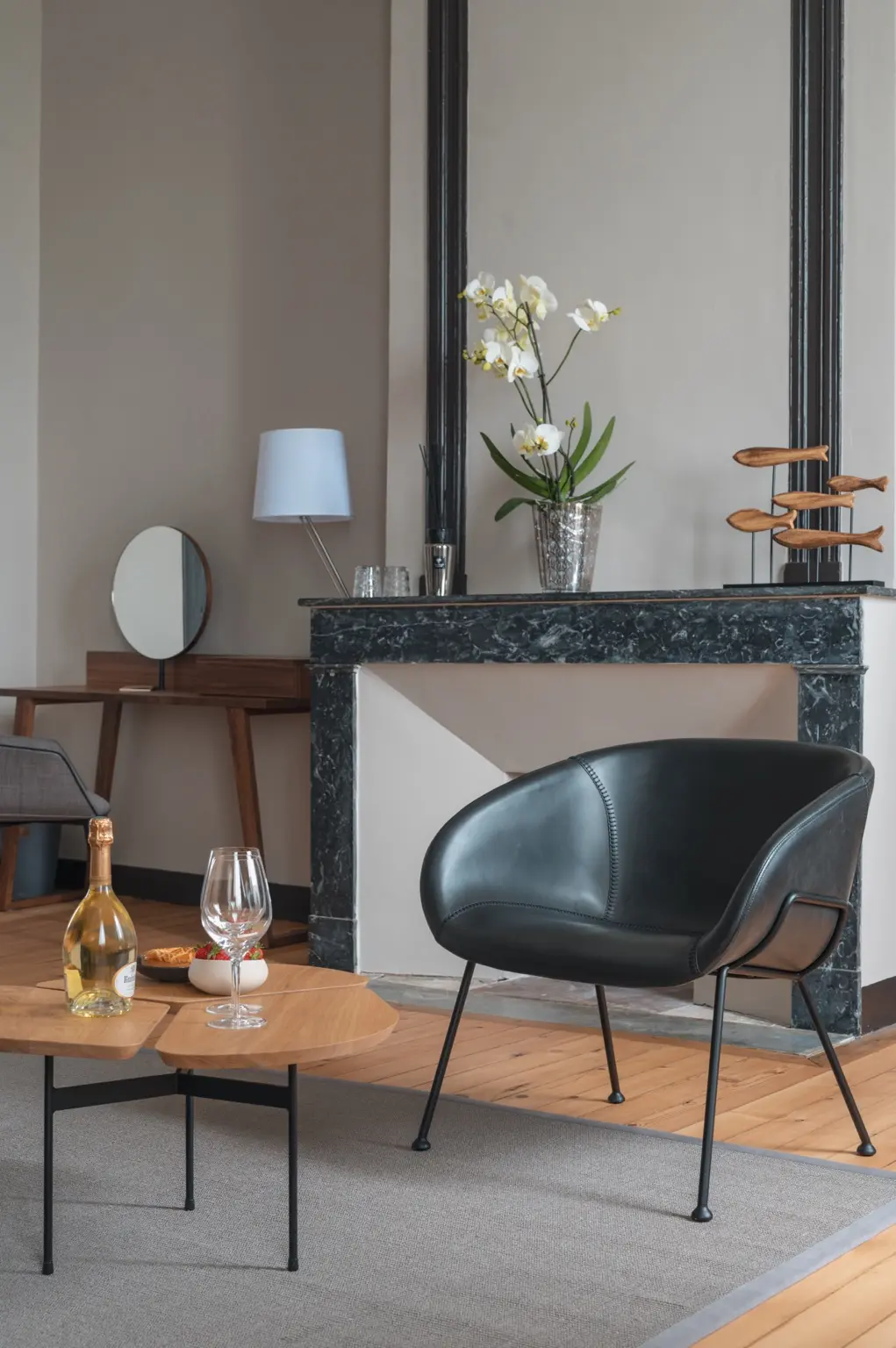 Salon privé d'une chambre du Monastère